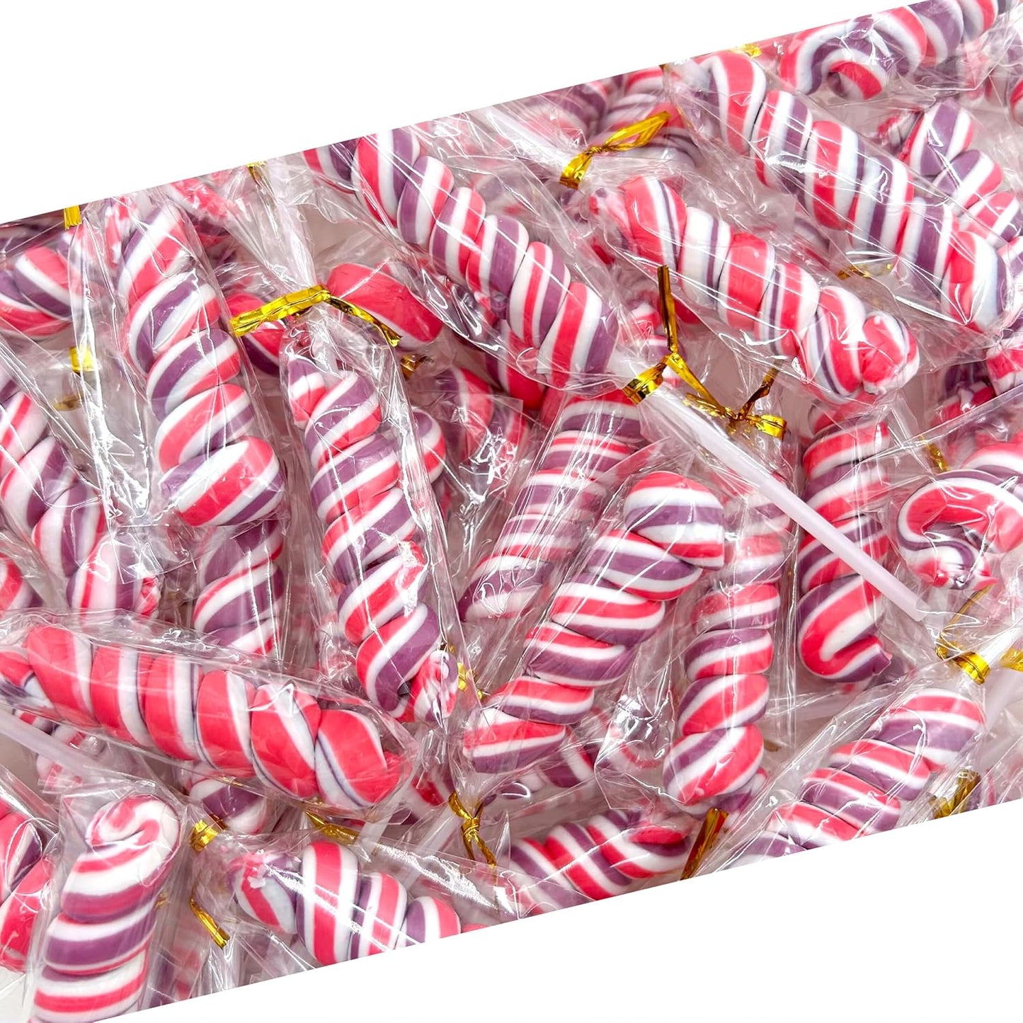 Swirl Lollipops | 30 Count Jar | Mixed Fruit Flavor | Easter Candy | Pink Lollipops Individually Wrapped | Twisty Suckers Party Favor Candy for Girls' Themed Events | Pink Candy