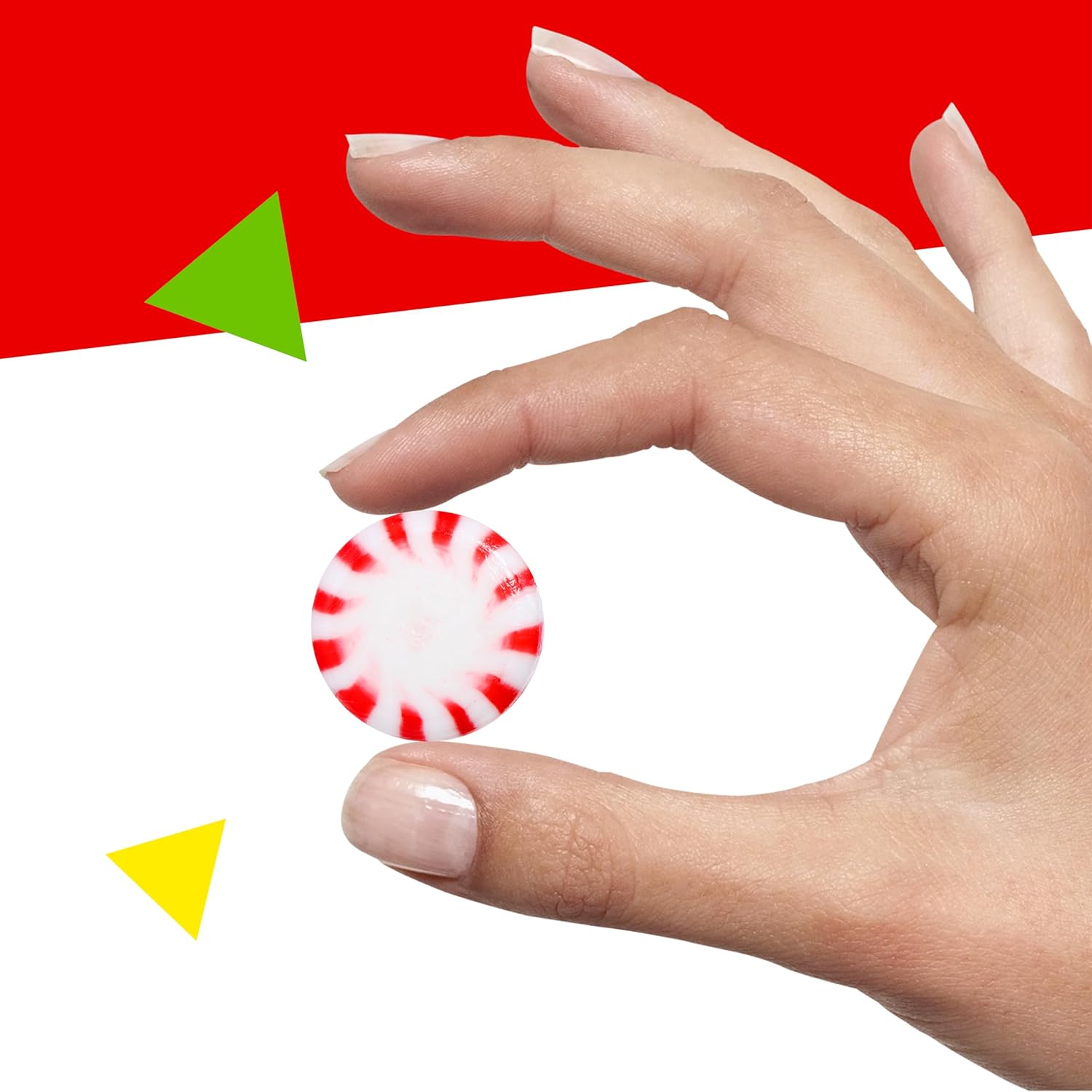 Arcor Starlight Peppermint Mints | 1 Pound Bag - Approx. 75 Count | Old Fashioned Hard Candy | Individually Wrapped Candy for Office Bowls & Gifting