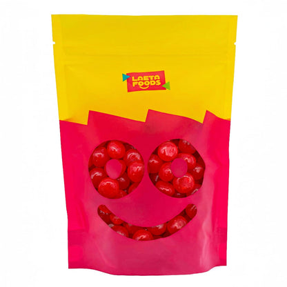 Cherry Sours | Chewy Red Candy | 1 Pound Bag | Sour Red Candy | Sour Cherry Balls | Cherry Sours Candy Balls | Aprox.150 pieces