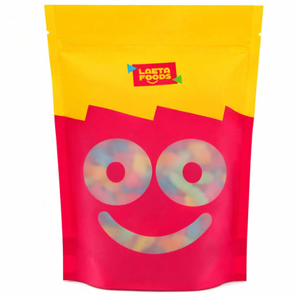 Sour Gummy Worms Candy, Fruit Flavored Sour Gummies, 1 Lb Bag | Chewy Candy for Goodie Bags, Classic Gummy Candy