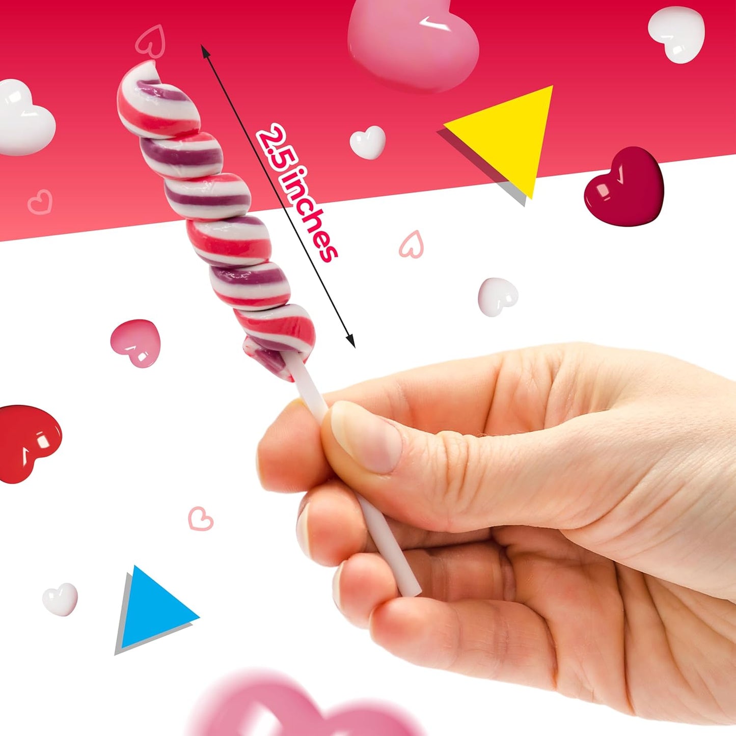 Swirl Lollipops | 30 Count Jar | Mixed Fruit Flavor | Easter Candy | Pink Lollipops Individually Wrapped | Twisty Suckers Party Favor Candy for Girls' Themed Events | Pink Candy
