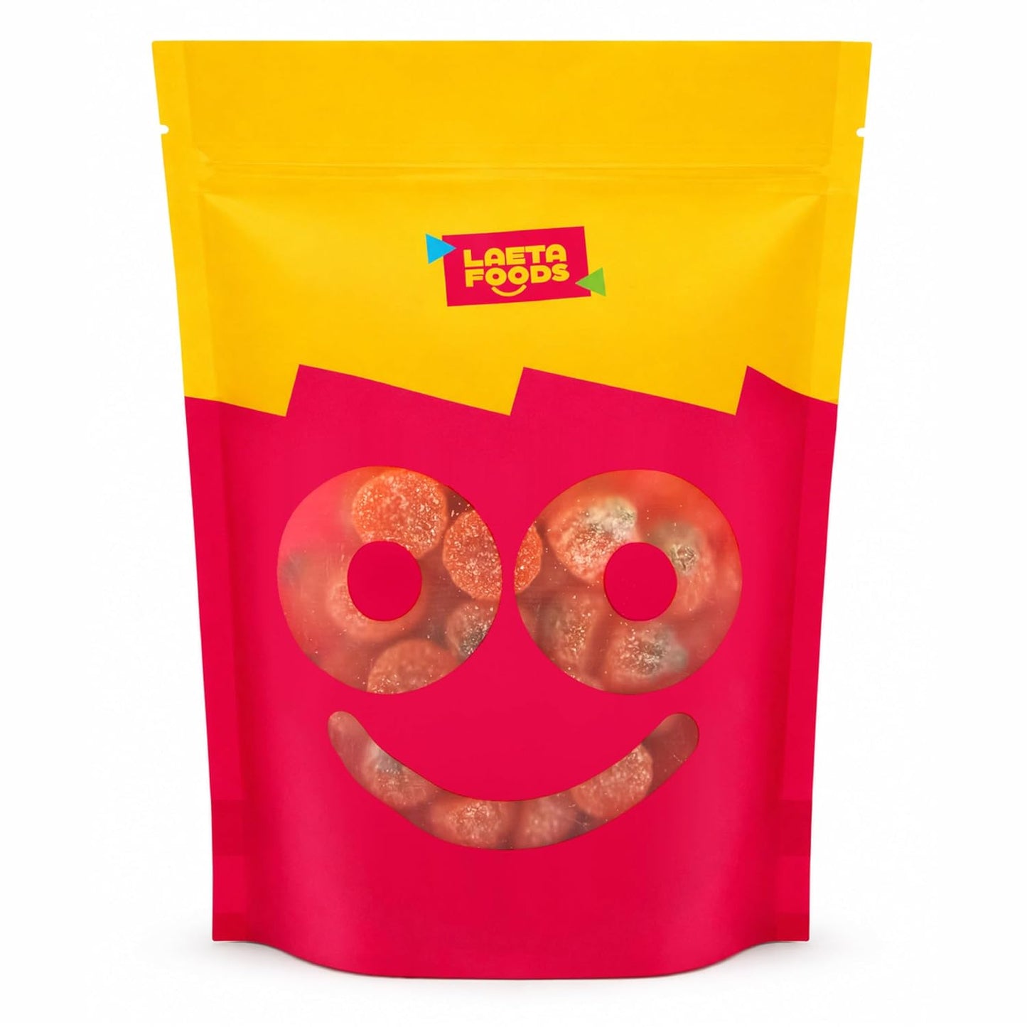 Pumpkin Jelly Candy, Orange Flavor, 1 lb Bag