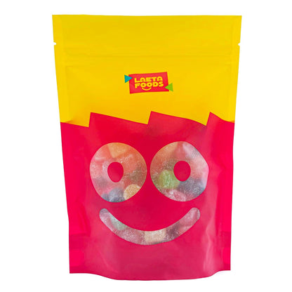 Gum Drops Jelly Candy | 1 Lb Bag | Assorted Fruit Flavors | Nostalgic Candy | Chewy Gumdrops in Strawberry, Orange, Grape, Lime & Pineapple | Old Fashioned Jellies
