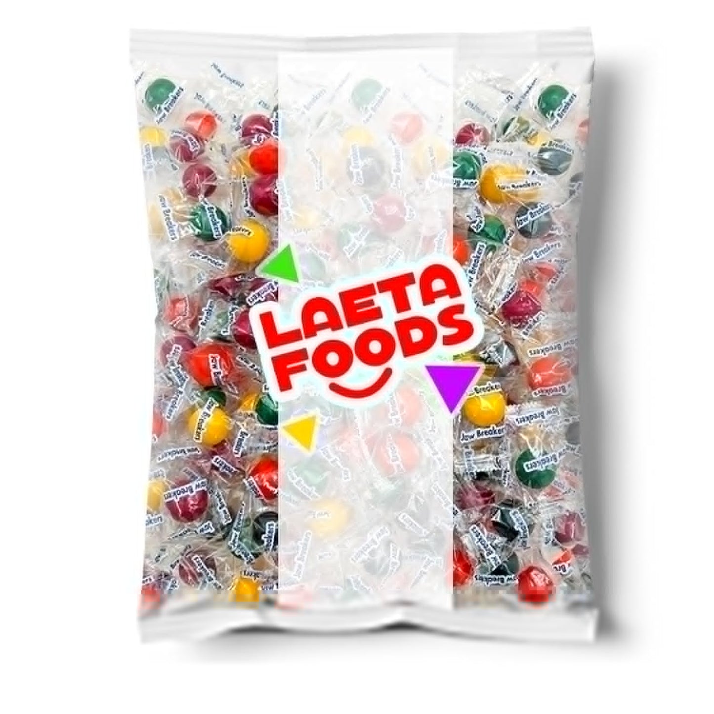 Jawbreakers Hard Candy | 1 Pound Bag - Approx. 75 Count | Fruit Flavored Assortment
