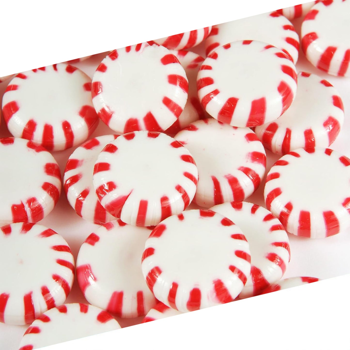 Sugar Free Peppermint Starlight Mints | 1 Pound Bag | Individually Wrapped Hard Candy | Old Fashioned Candy | Approx. 90 Count