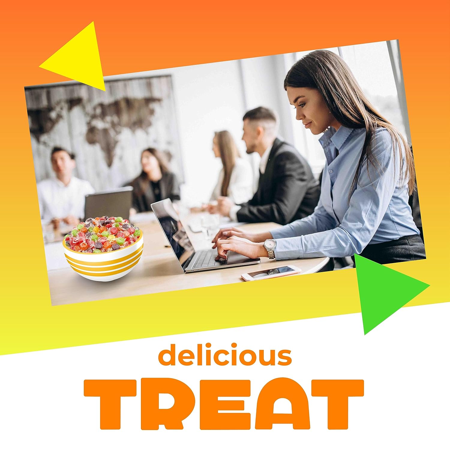 Assorted Fruit Hard Candy | 1 Pound Bag - 70 Count | Assorted Hard Candy Individually Wrapped | Old Fashioned Candies | Fruit Flavored Hostess Mix