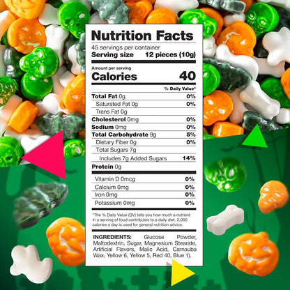 Halloween Skulls & Bones Dextrose Candy Mix - 1 lb Bag