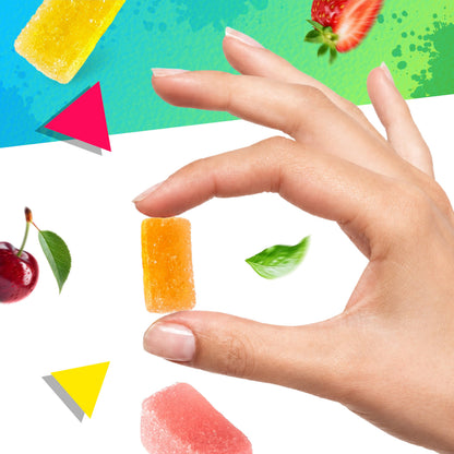 Sugar Free Candy, Jelly Candy in Assorted Fruit Flavors, 8 Oz Bag