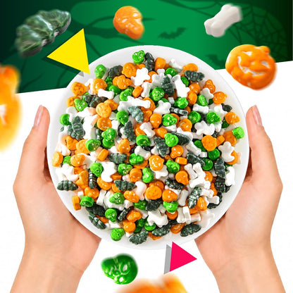 Halloween Skulls & Bones Dextrose Candy Mix - 1 lb Bag
