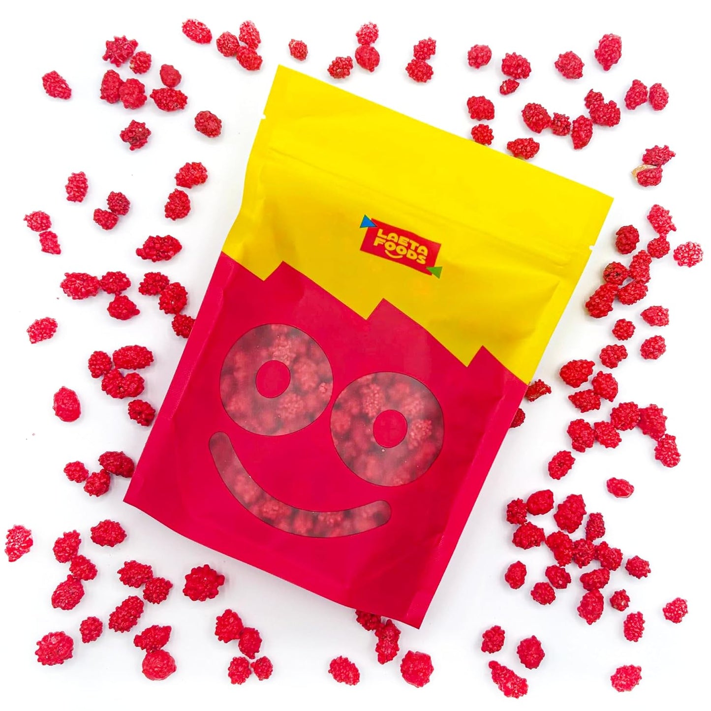 French Burnt Peanuts Candy | 1 Pound Bag | Crunchy Coated Peanuts | Old Fashioned Treat for Snacking and Gifting | Red Candy with Roasted Peanut Center