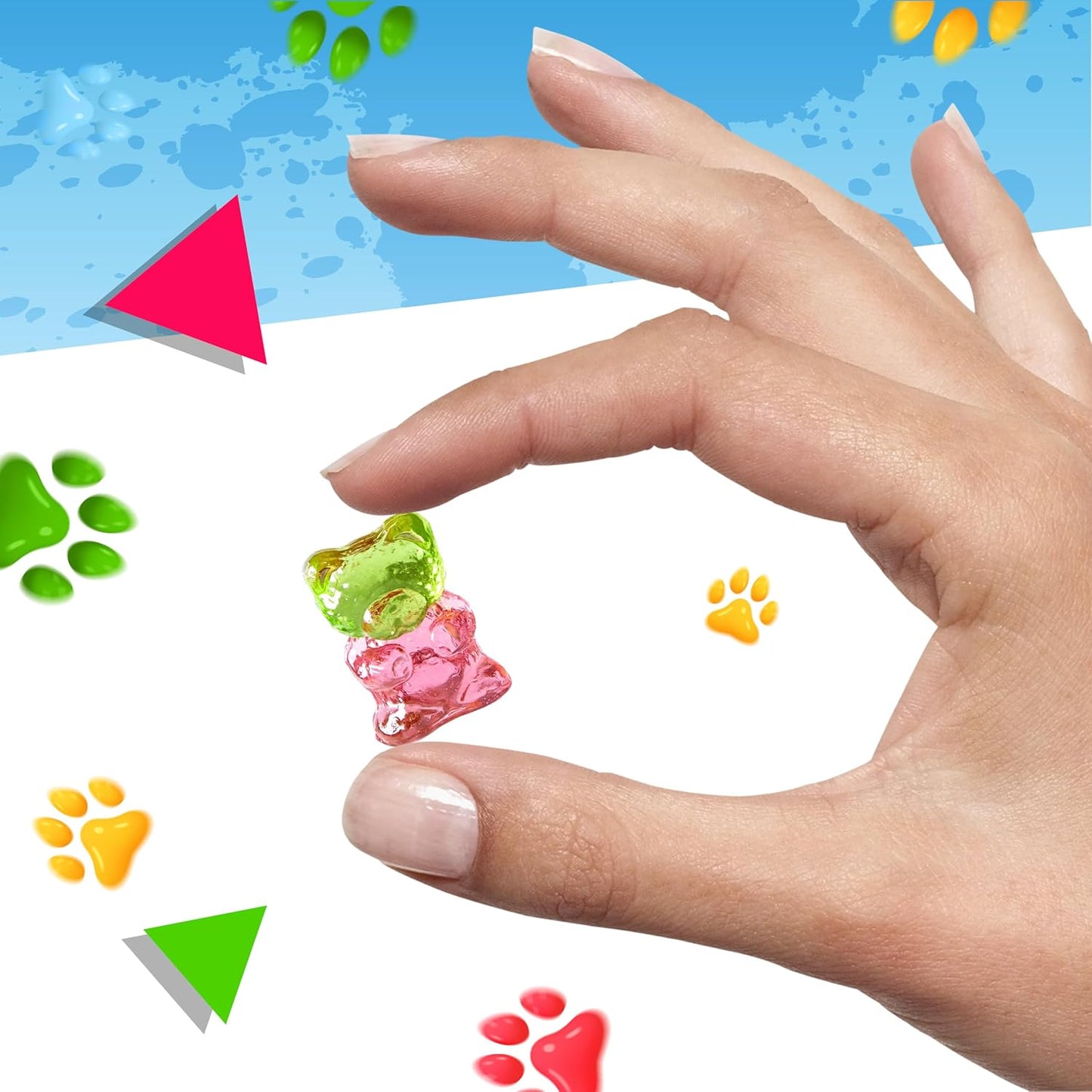 Sugar Free Gummi Bears | 1 Pound Bag | 3D Bears | Sugar Free Candy in Assorted Fruit Flavors | Sugarless Gummies for Snacking and Gifting | Fun Chewy Treat