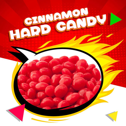 Cinnamon Hard Candy | 3 Pound Bulk Bag | Spicy Cinnamon Candy Pieces | Old Fashioned Hard Candies for Holidays, Baking & Dessert Decorating | Retro Treats