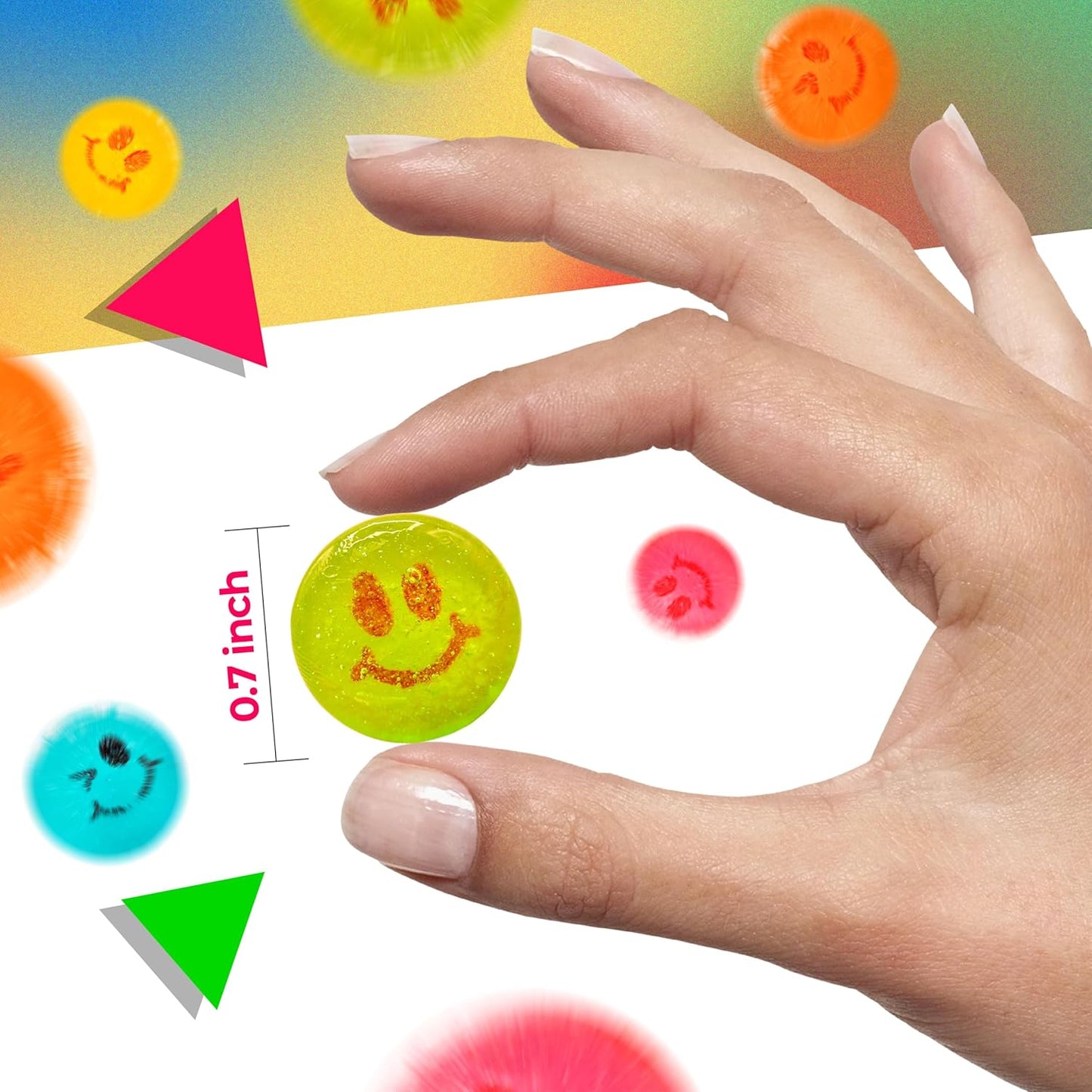 Happy Face Candy | 1 Lb Bag | Hard Candy Individually Wrapped | Assorted Fruit Flavors | Sweet & Sour Candies for Goodie Bags, Party Favors & Office Bowls