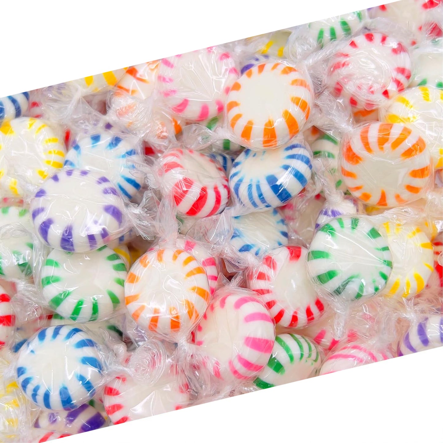 Fruit Starlights Hard Candy Assortment | 1 Pound Bag - Approx. 85 Count | Individually Wrapped Hard Candy | Assorted Flavors | Starlight Fruit Candies