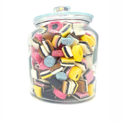 English Licorice Candy | 2 Pound Bag | Allsorts Licorice Mix | Gourmet English Candy Bulk | Old Fashioned Candy for Buffets and Gifting | Mixed Shapes and Textures