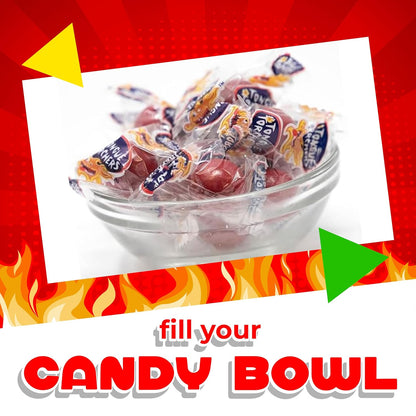 Cinnamon Jawbreakers | 1 Pound Bag | Individually Wrapped Hot Cinnamon Candy | Spicy Old Fashioned Candy for Office Bowls, Sharing & Gifting | Bold Flavor