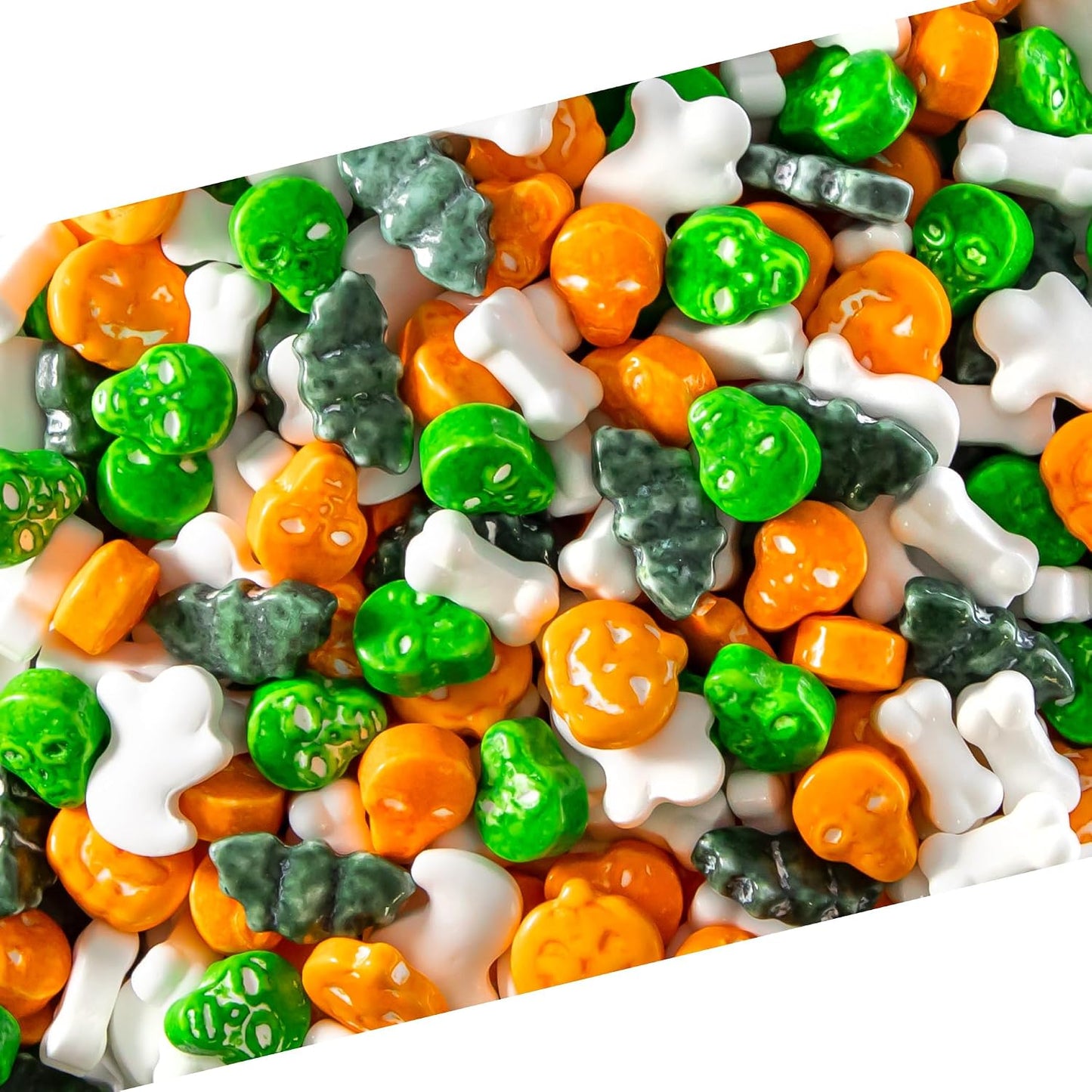 Halloween Skulls & Bones Dextrose Candy Mix - 1 lb Bag