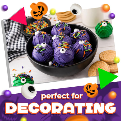 Halloween Sprinkles Mix for Cake Decorating and Baking, 6 Oz Bag