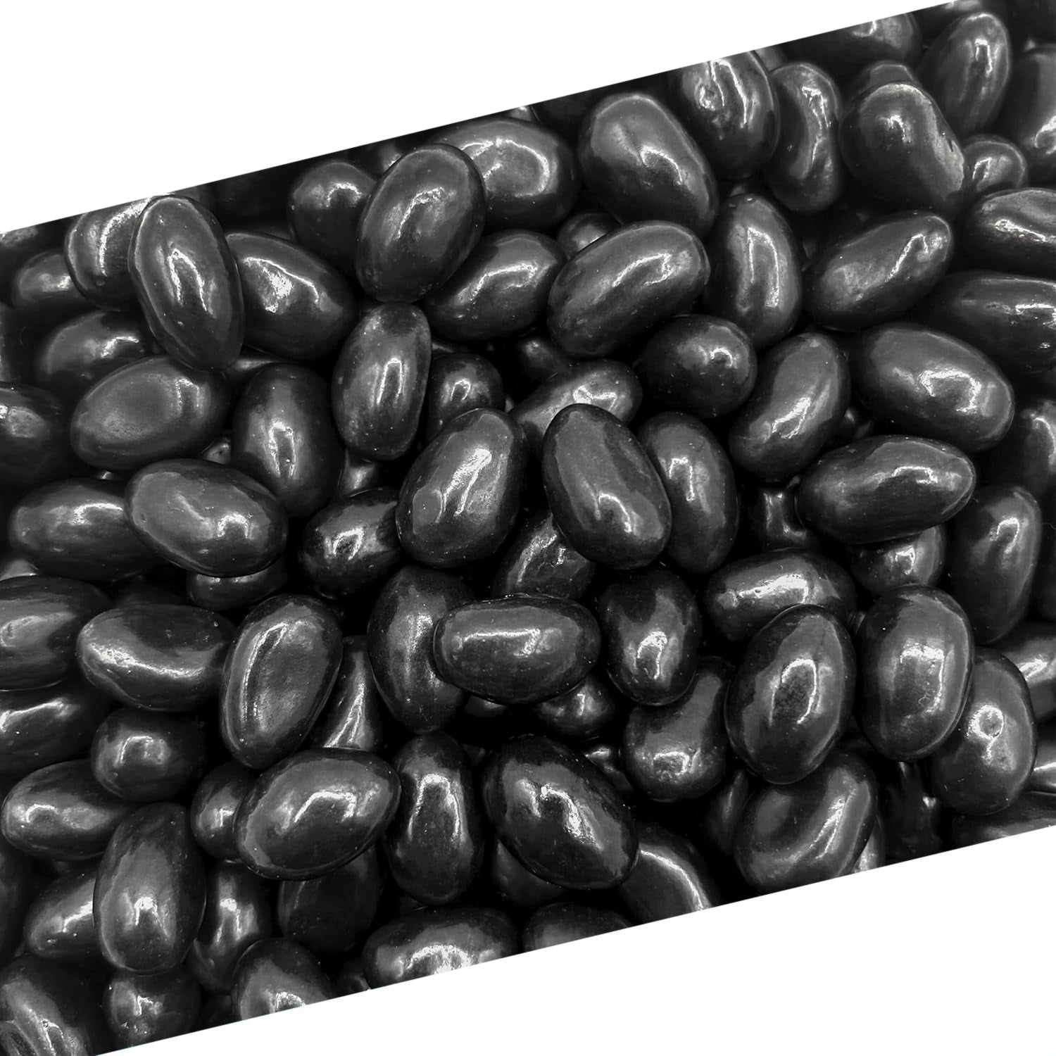 Black Licorice Jelly Beans | 2 Pound Bag | Black Jelly Beans Bulk | Old Fashioned Candy for Buffet, Snacking & Gifting | Nostalgic Treat with Bold Licorice Flavor