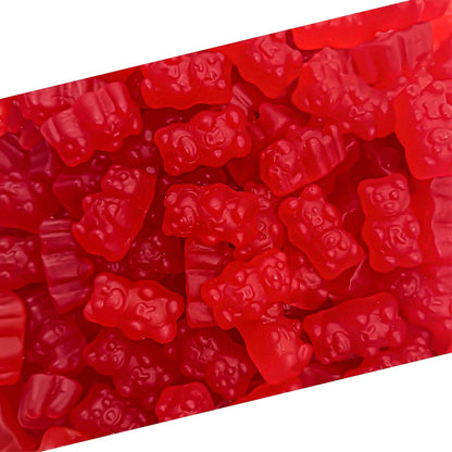 Cinnamon Jelly Bears | 2 Pound Bag | Cinnamon Candy | Gelatin Free JuJu Bears | Retro Sweet and Spicy Gummies | Chewy Candy for Snacking and Holiday Buffets
