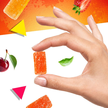 Jelly Candy, Assorted Fruit Flavors, Dye Free Candy, 8 Oz Bag
