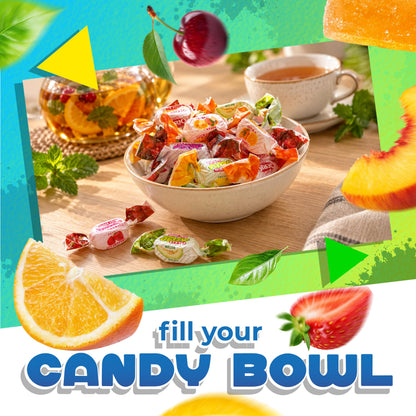 Sugar Free Candy, Jelly Candy in Assorted Fruit Flavors, 8 Oz Bag