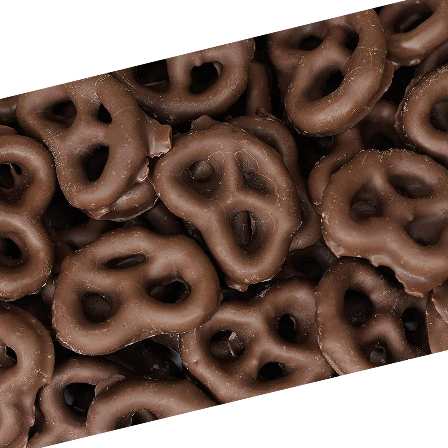 Dark Chocolate Covered Pretzels | 40 Ounce Bag | Salted Pretzels in Mildly Sweet Chocolate Coating
