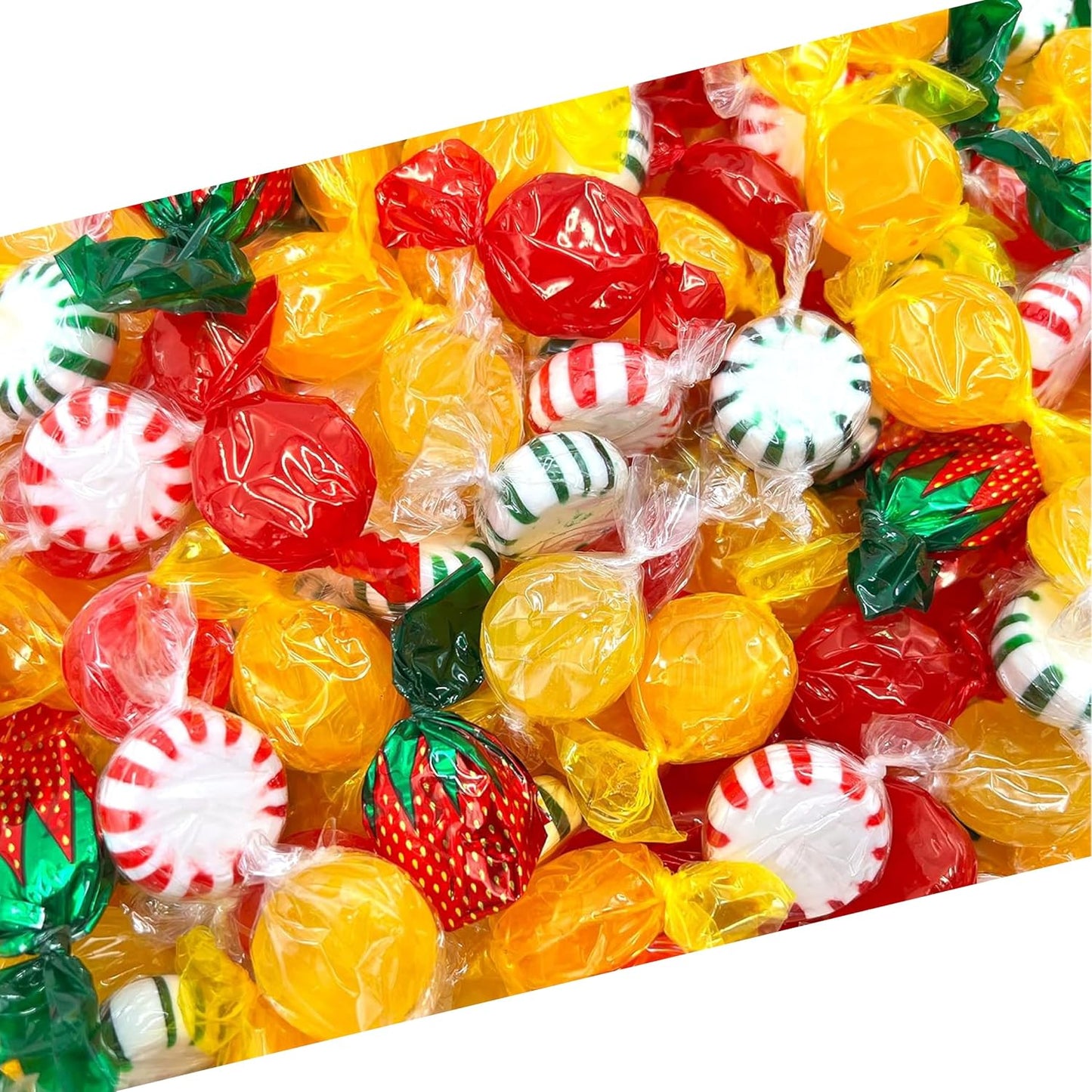 Hard Candy Party Mix, Hard Candy Individually Wrapped, 6 Lb Bag