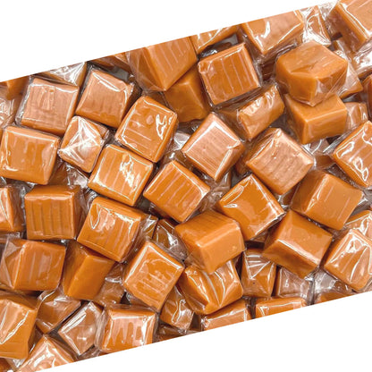 Caramel Cubes Candy | 1 Pound Bag - Approx. 65 Count | Classic Chewy Treat, Individually Wrapped