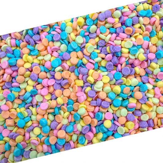Pastel Sprinkles | 8 Ounce Bag | Sprinkles for Cake Decorating and Baking | Colorful Spring Confetti | Pastel Dessert Toppers for Cupcakes and Cookies