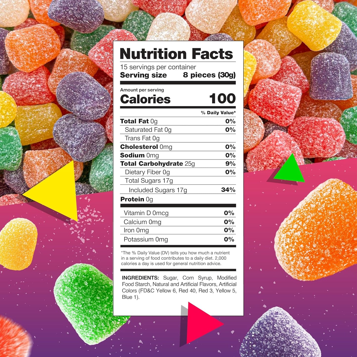 Spice Drops Candy | 1 Pound Bag | Assorted Spiced Gum Drops Bulk Jellies | Jelly Drops Candy in Clove, Wintergreen, Anise, Cinnamon, Peppermint & Spearmint Flavors