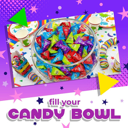 Popping Candy Assortment | 40 Mini Packs | Popping Rocks Candy Individually Wrapped | Sour & Sweet Assorted Fruit Flavors for Goodie Bags, Pinatas & Party Favors