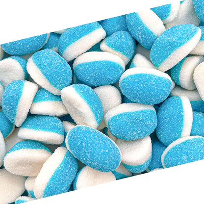 Blue Raspberry Puffs Gummy Candy | 1 Lb Bag | Blue Candy for Baby Shower Favors & Gender Reveal Parties | Puffy Gummies for Goodie Bags & Cake Decorating