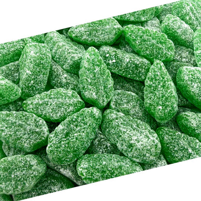 Spearmint Leaves | 1 Pound Bag | Soft Spearmint Candy | Old Fashioned Jelly Candy for Retro Buffets, Holidays, Snacking & Gifting | Classic Refreshing Treat