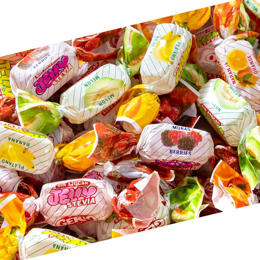 Sugar Free Candy, Jelly Candy in Assorted Fruit Flavors, 8 Oz Bag