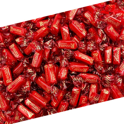 Fida Rossana Italian Nut Cream-Filled Hard Candy | 1 Pound Bag - Approx. 80 Count | Rich Creamy Center