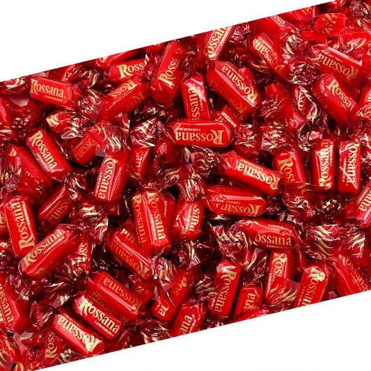 Fida Rossana Italian Nut Cream-Filled Hard Candy | 1 Pound Bag - Approx. 80 Count | Rich Creamy Center