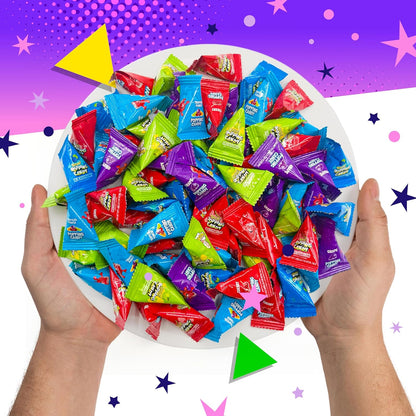 Popping Candy Assortment | 40 Mini Packs | Popping Rocks Candy Individually Wrapped | Sour & Sweet Assorted Fruit Flavors for Goodie Bags, Pinatas & Party Favors