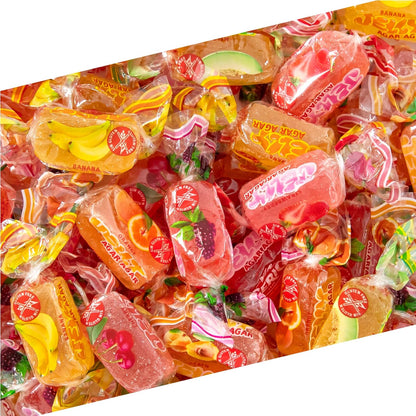 Jelly Candy, Assorted Fruit Flavors, Dye Free Candy, 8 Oz Bag