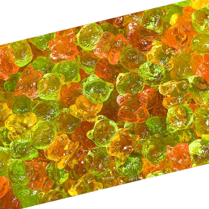 Sugar Free Gummi Bears | 1 Pound Bag | 3D Bears | Sugar Free Candy in Assorted Fruit Flavors | Sugarless Gummies for Snacking and Gifting | Fun Chewy Treat