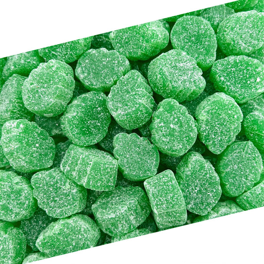 Spearmint Leaves | 2 Pound Bag | Jelly Candy | Soft Refreshing Sweets