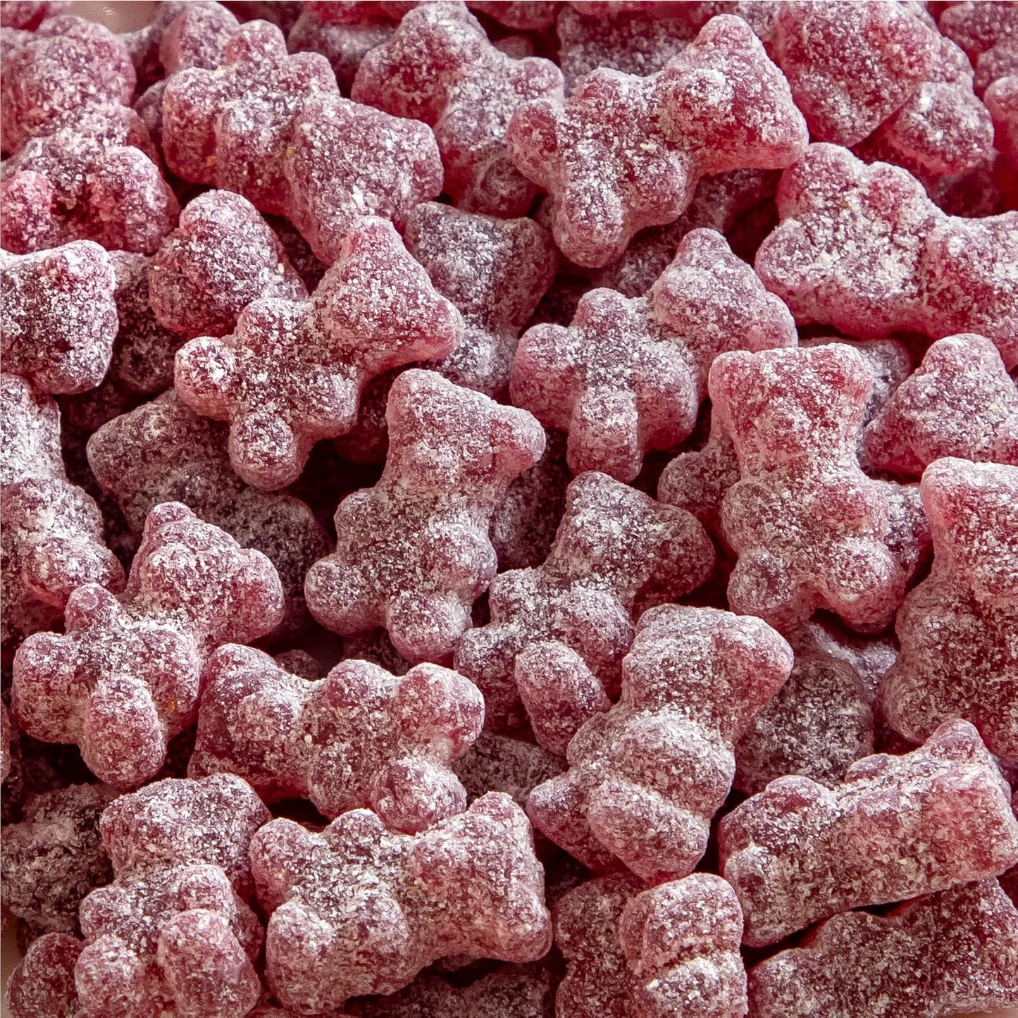 Sour Gummi Bears, Blackberry Flavored, Dye Free Candy, 10 Oz Jar