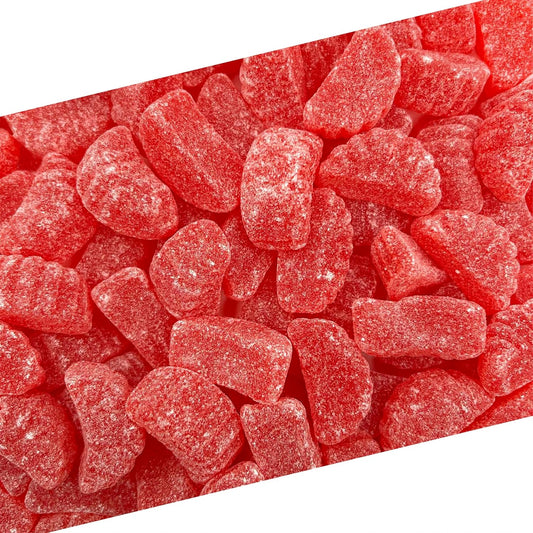 Cherry Slices Candy | 2 Pound Bag | Sugar Dusted Classic Jelly Fruit Slices | Bulk Chewy Candy for Buffets, Party Favors, Events, and Everyday Snacking