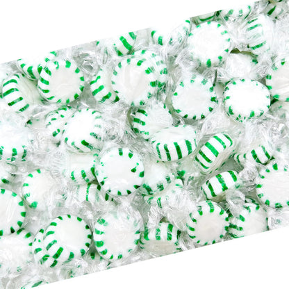 Starlight Mints, Spearmint Candy Individually Wrapped, 1 Lb Bag