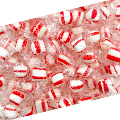 Peppermint Soft Puffs Candy | 2 Pound Bag | Soft Peppermints | Refreshing Mints | Individually Wrapped